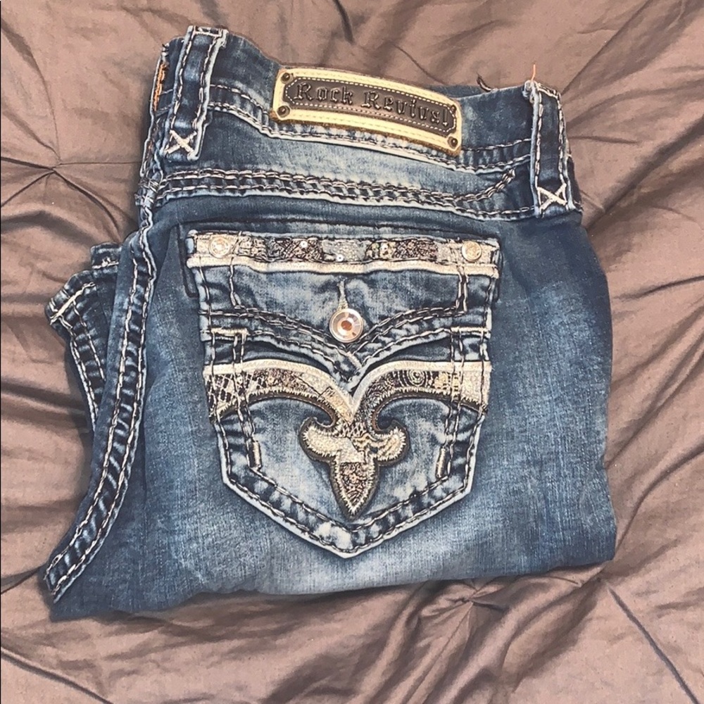 Rock Revival Easy Boot Jeans style Thais